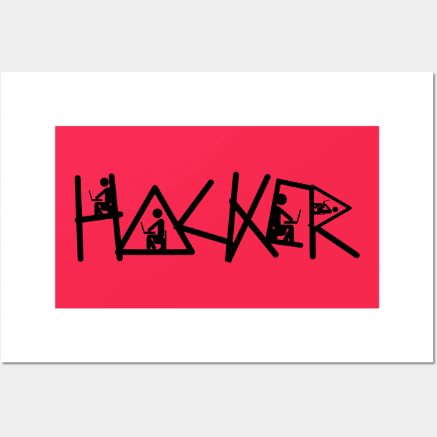 Hacker Cool Meme Wall Art by galangdwisaputra